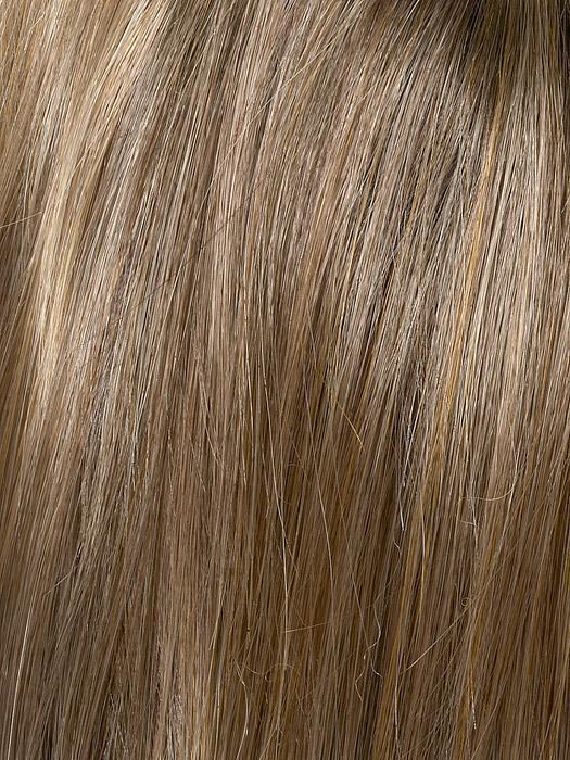 Envy Wigs | TOASTED SESAME | Medium Brown roots with overall Warm Cinnamon base and Golden Blonde highlights