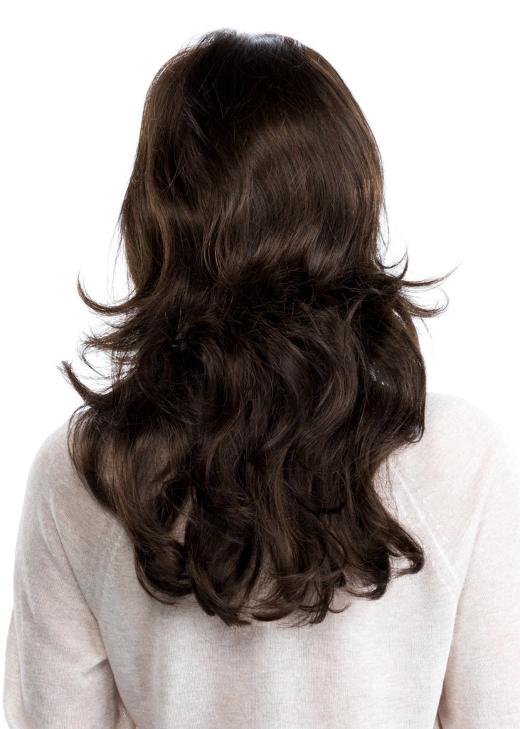 27S26 | Lightest Strawberry Red and Light Pale Gold Blonde Blend: Lighter Front, Darker Back