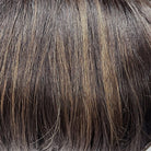 Close-up of Triple Chocolate R - a soft cappuccino root with a blend of medium brown and chocolate tones. 