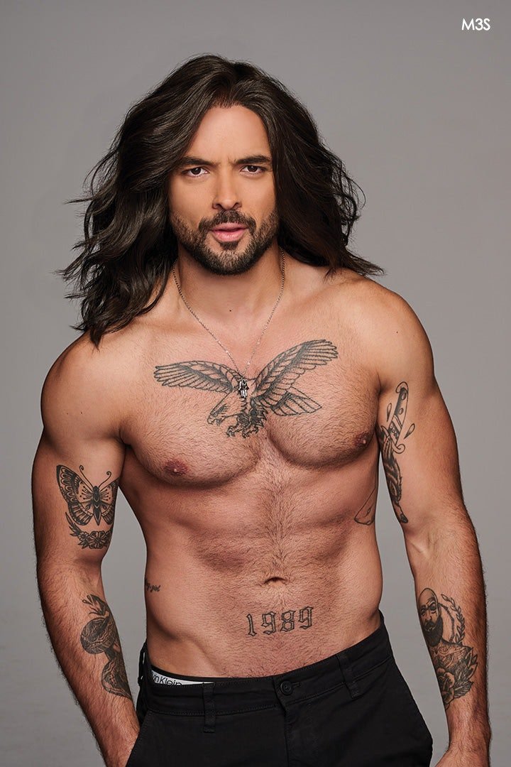 Admirable Men's Wig by HIM | Heat Friendly Synthetic Hair | Average/Large Cap - Wig Studio 1