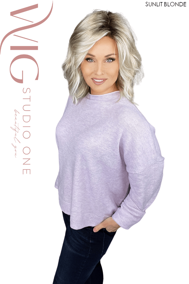 Aeri Synthetic Lace Front Wig by Estetica | Mono Top - Wig Studio 1