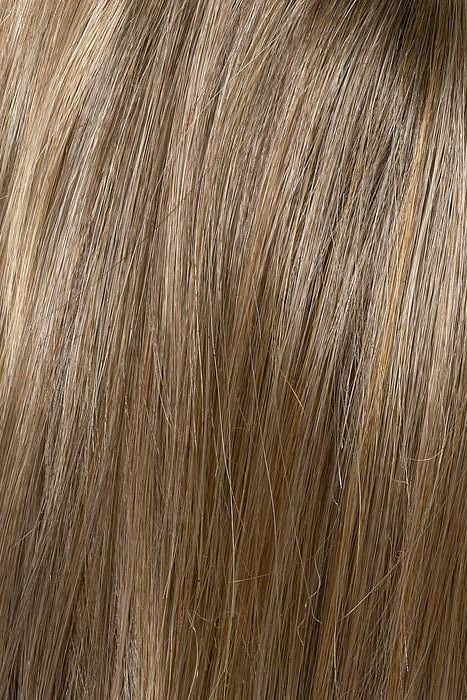 Toasted Sesame | Chocolate brown roots with a toasted brown and wheat blonde blend