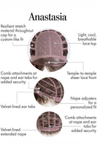 Anastasia by Kim Kimble | HF Synthetic Lace Front Wig | Basic Cap - Wig Studio 1