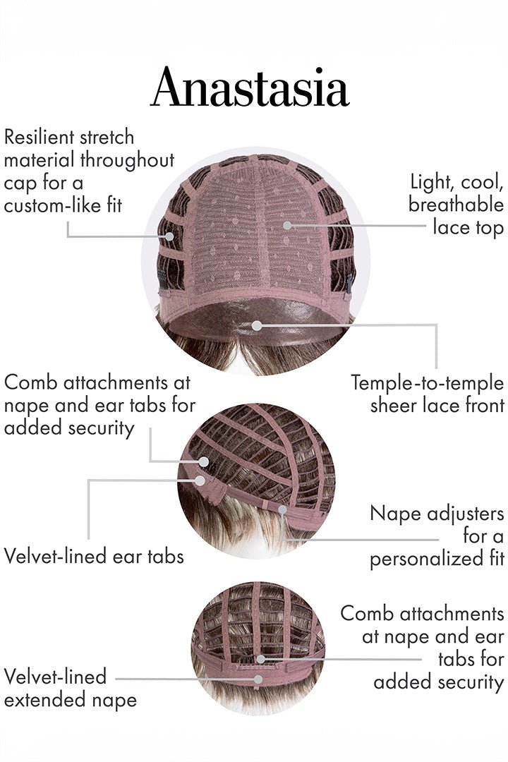 Anastasia by Kim Kimble | HF Synthetic Lace Front Wig | Basic Cap - Wig Studio 1