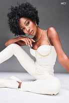 Aniyah by Kim Kimble | HF Synthetic Lace Front Wig | Mono Part - Wig Studio 1