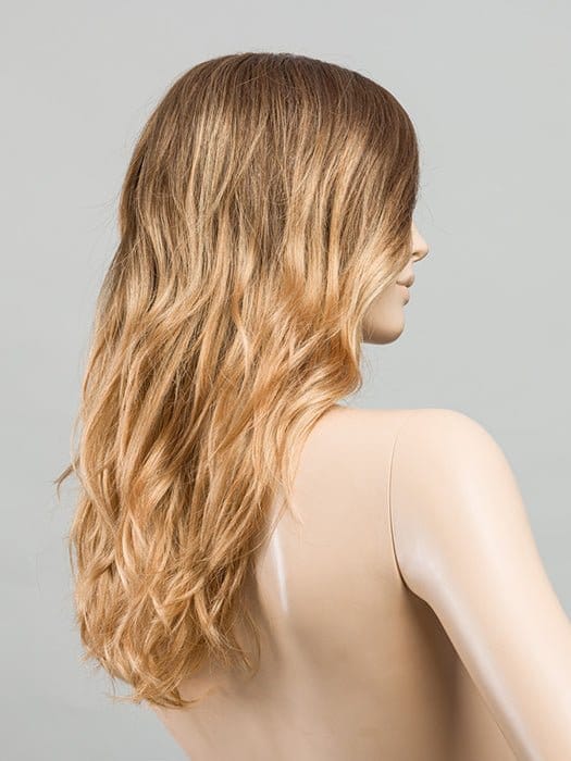 TOFFEE BLONDE TIPPED 27.20.9 | Dark Strawberry Blonde and Light Strawberry Blonde with Medium Warm Brown and Lighter Tipped Ends