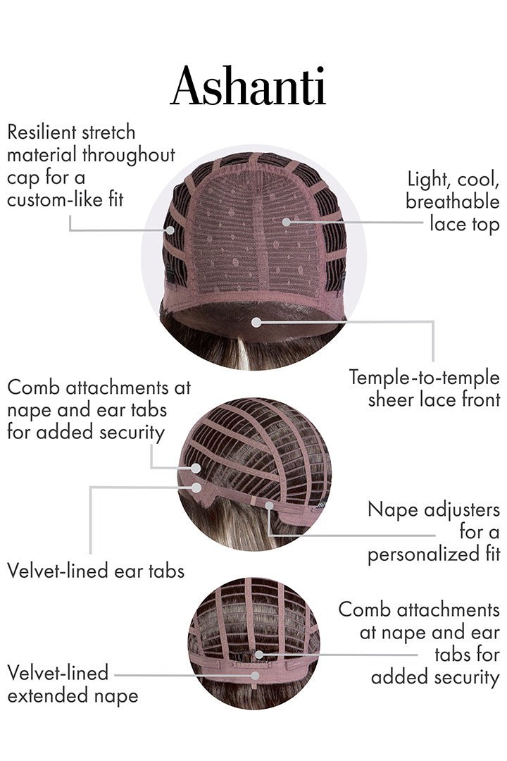 Ashanti by Kim Kimble | HF Synthetic Lace Front Wig | Basic Cap - Wig Studio 1