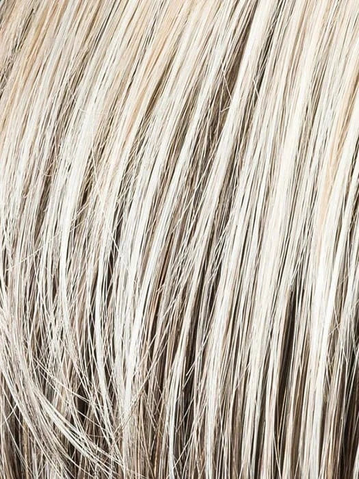 Bisquit Blonde Rooted | 20.25.6 | Light Strawberry Blonde and Lightest Golden Blonde blended with Dark Brown and Shaded Roots