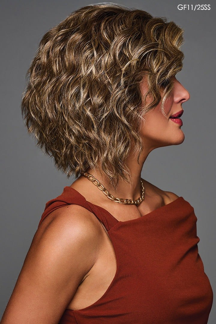 Beaming Beauty | HF Synthetic Lace Front Wig | Mono Part - Wig Studio 1