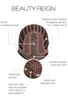 Beauty Reign by Gabor | HF Synthetic Lace Front Wig | Mono Part - Wig Studio 1