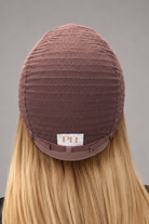 Bespoke Human Hair Wig by PUSH in color S12.88.200T | Cap Construction | Back view