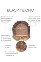 Black Tie Chic by Raquel Welch | HF Synthetic Lace Front Wig | Mono Top - Wig Studio 1