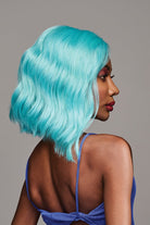 Blue Babe | HF Synthetic Lace Front Wig | Mono Part - Wig Studio 1