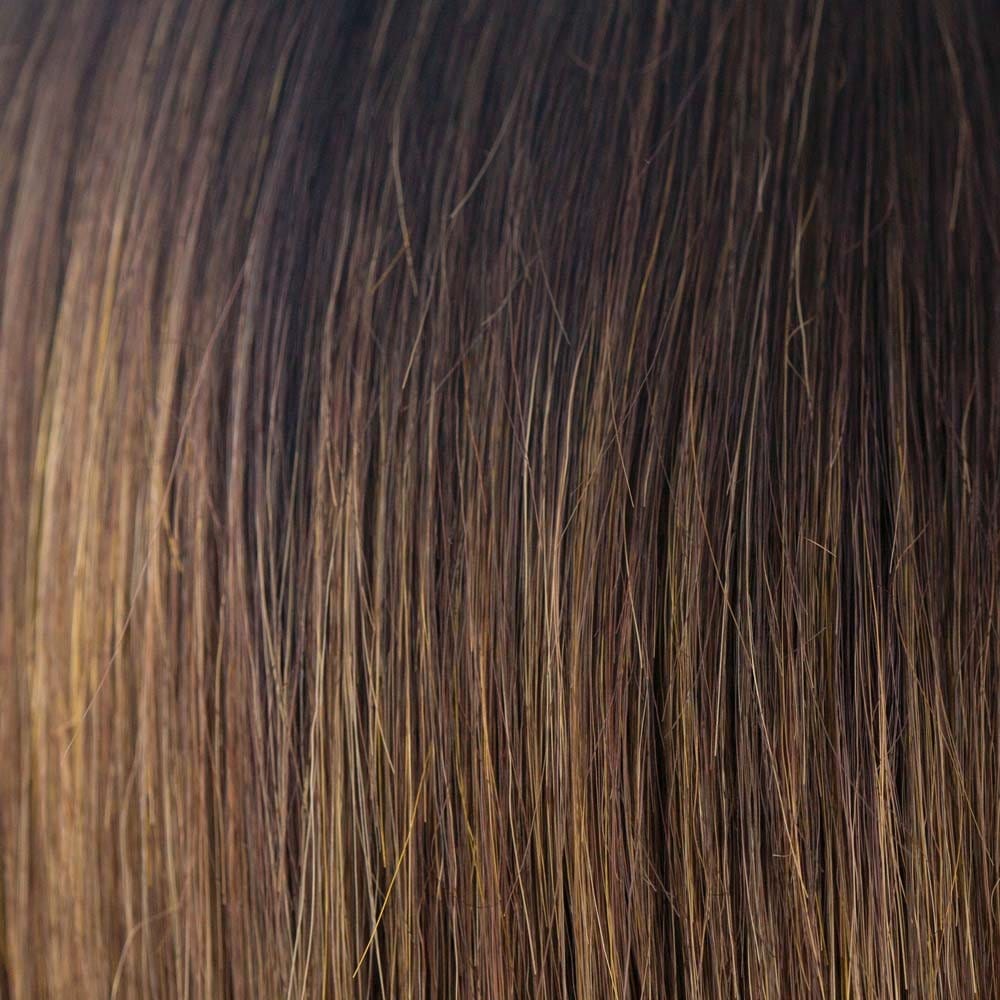 Marble Brown R | Medium Brown Evenly Blended with Light Honey Brown With Dark Roots