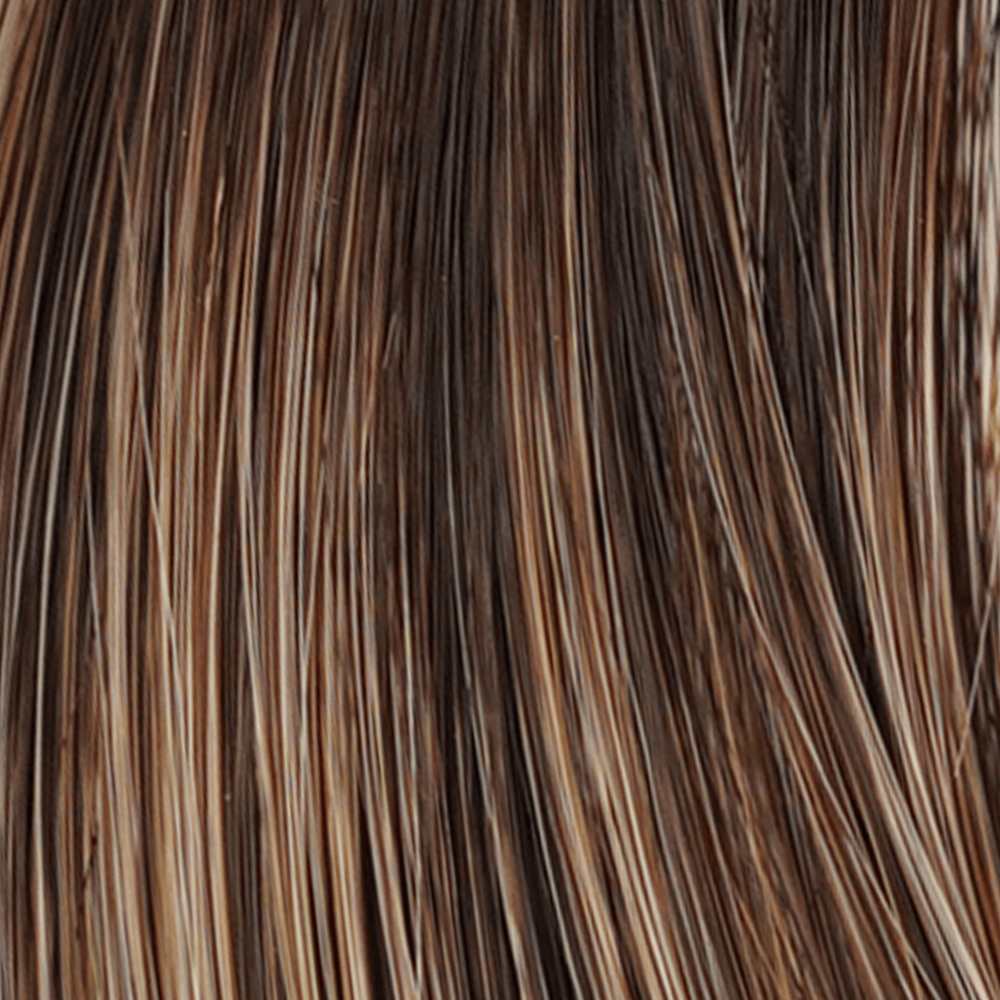 Brondie | 10/16/R8 | Medium Light Brown blended with Light Natural Blonde with Root