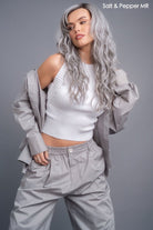 Brooklyn | HF Synthetic Lace Front Wig | Mono Part - Wig Studio 1