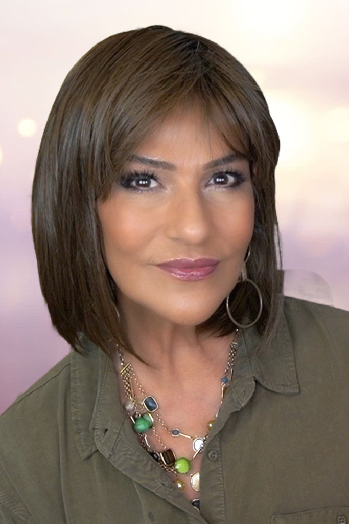 Whisper Wig by Toni Brattin | Heat Friendly Synthetic Hair | Large Cap