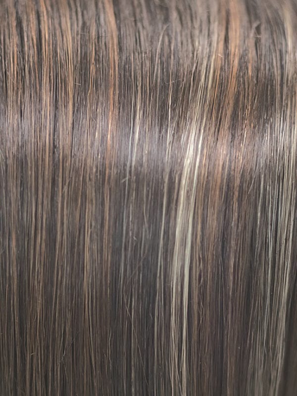 Chocolate Swirl | Dark Brown Base with Light Auburn and Honey Blonde evenly highlighted