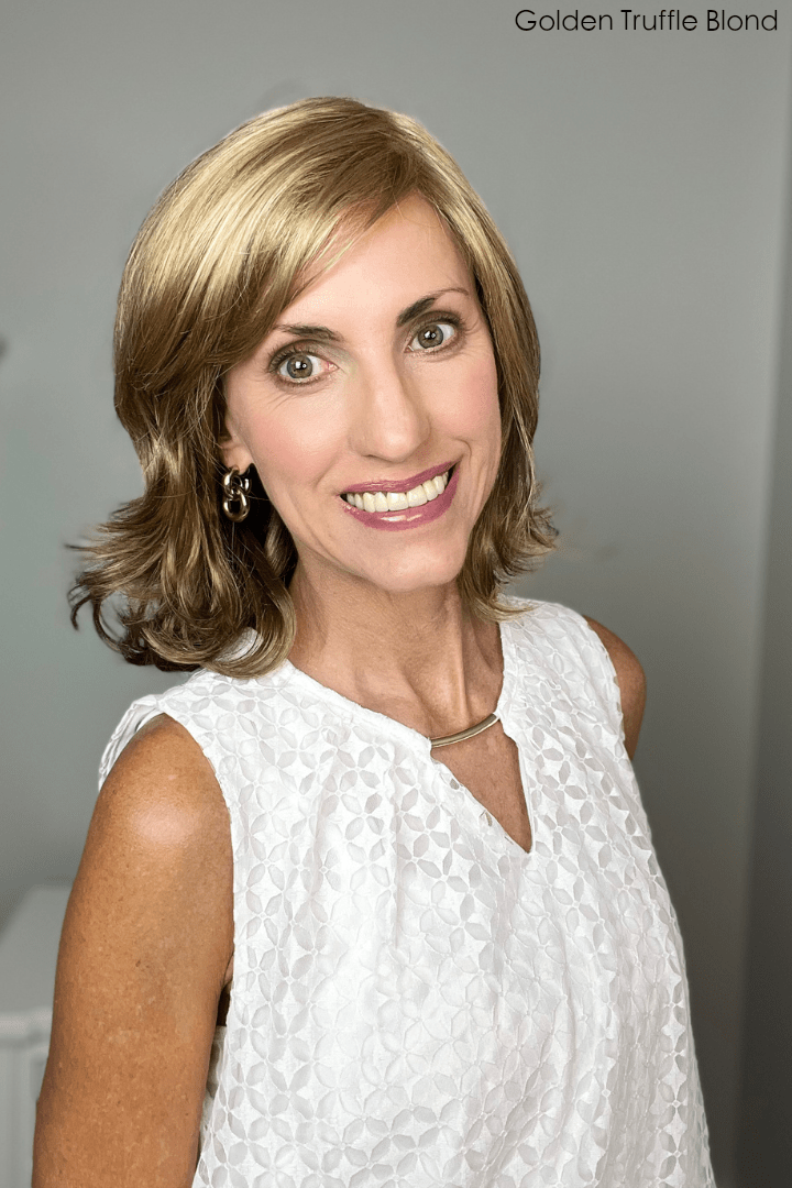 Clara Synthetic Lace Front Wig by Rene of Paris | Mono Part - Wig Studio 1