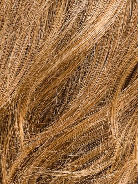 MOCCA ROOTED 830.27.9 | Medium Brown blended with Light Auburn with Dark Strawberry Blonde and Medium Warm Brown Blend with Shaded Roots