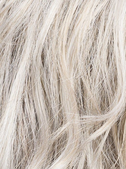 SILVER-BLONDE-ROOTED 60.23 | Pearl White and Lightest Pale Blonde Blend with Shaded Roots