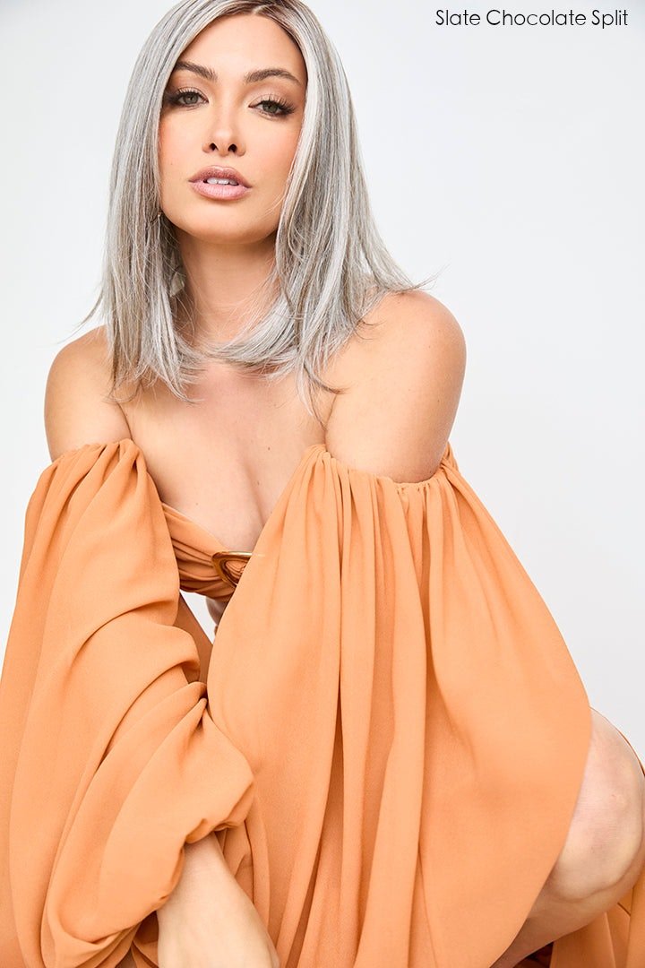 Davina | HF Synthetic Lace Front Wig | Mono Part - Wig Studio 1