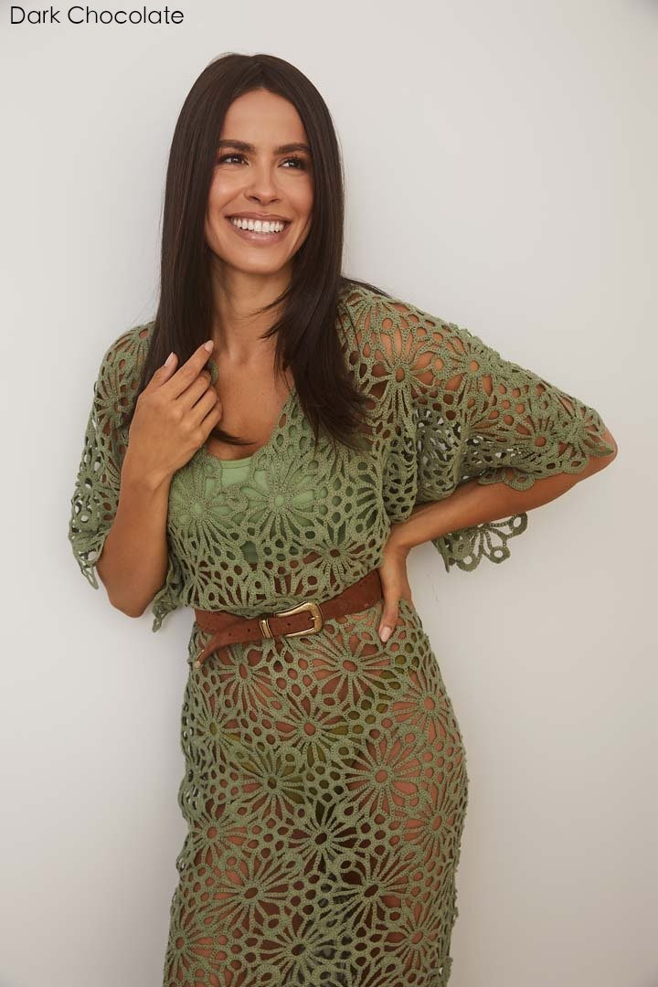 Deluxe Hairline TP Topper by Rene of Paris | Heat Friendly Synthetic Hair - Wig Studio 1