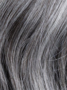 SALT/PEPPER ROOTED 51.44.39 | Black/Dark Brown, Darkest Brown, and Lightest Brown with Grey Blend and Shaded Roots