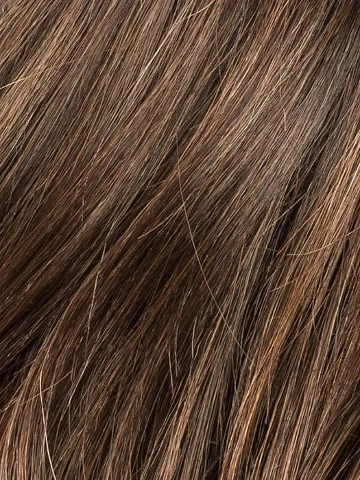 CHOCOLATE ROOTED 830.6 | Medium Brown Blended with Light Auburn with and Dark Brown blends with Shaded Roots