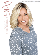 Destiny by Ellen Wille | HF Synthetic Lace Front Wig | Mono Part - Wig Studio 1