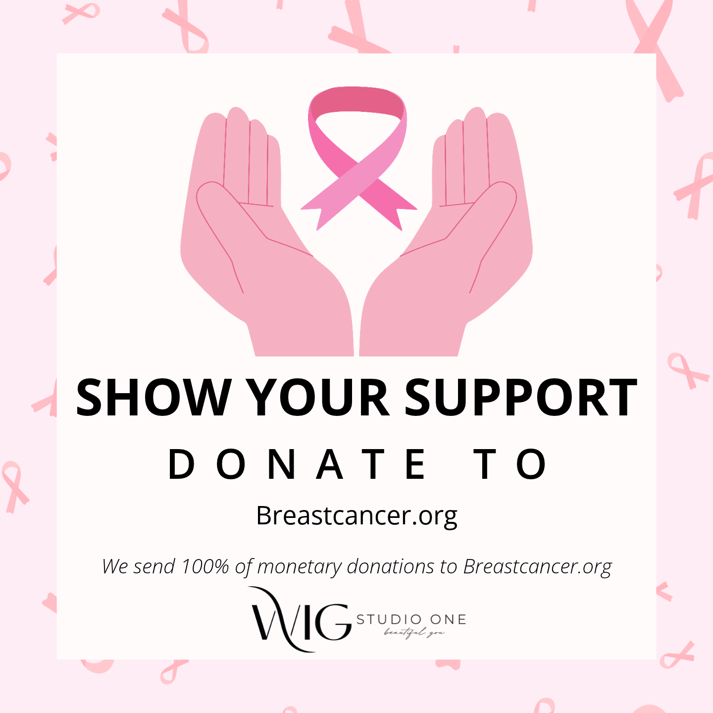 show your support and donate to breastcancer.org