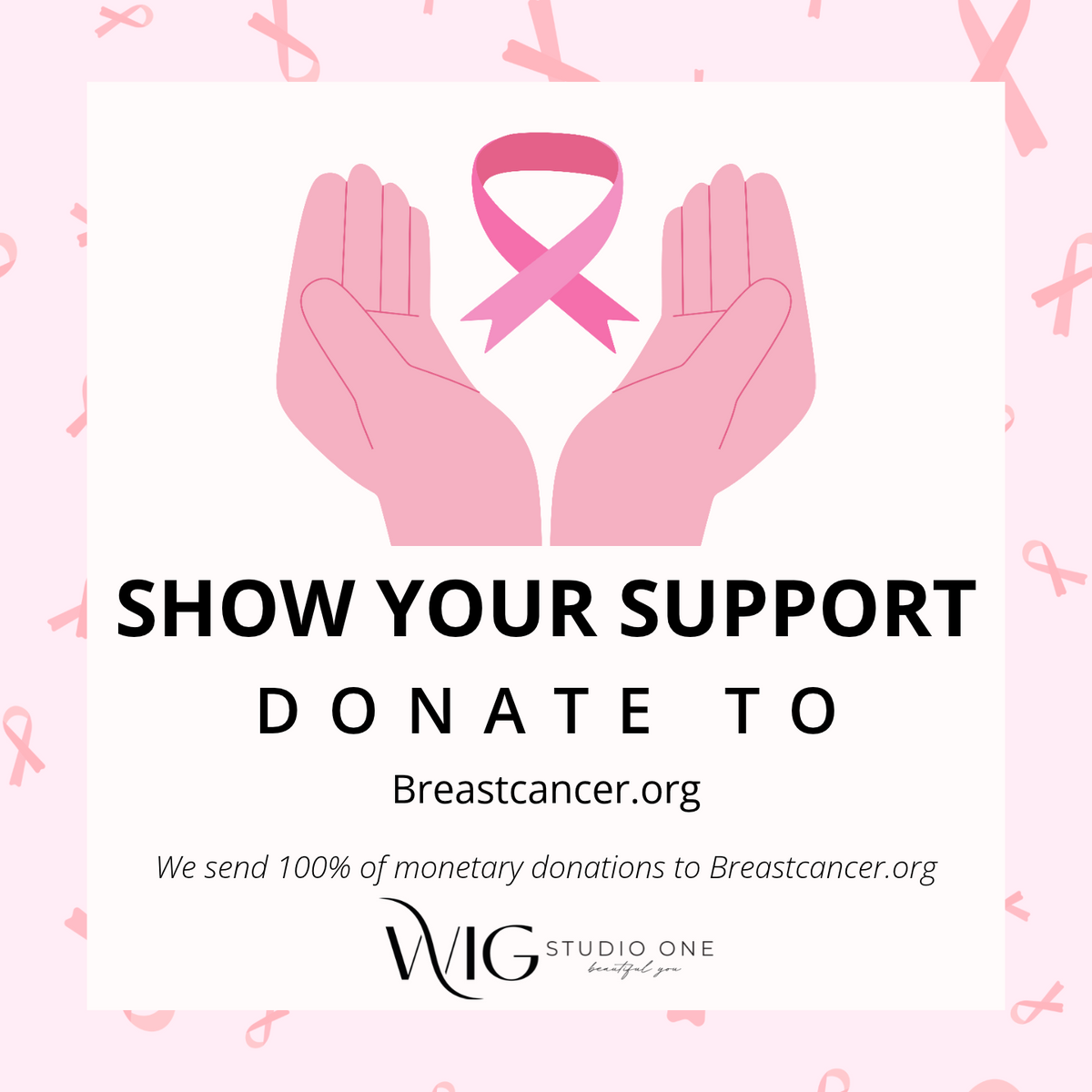 show your support and donate to breastcancer.org