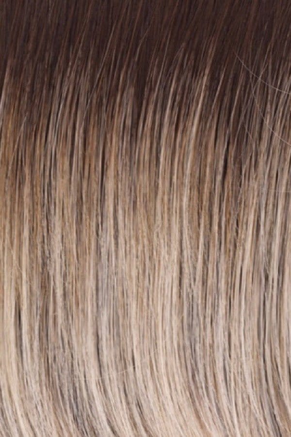 RL19/23SS SHADED BISCUIT | Light Ash Blonde Evenly Blended with Cool Platinum Blonde with Dark Roots