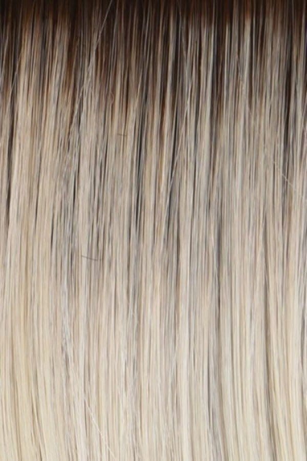 RL613SS SHADED PLATINUM | Dark Brown roots with Warm Platinum Blonde