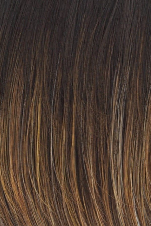 RL8/29SS SHADED HAZELNUT | Medium Brown with Ginger highlights  & Dark Brown roots