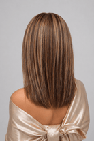 Belle | A base of rich brown, complemented by highlights in both light brown and medium ash blonde, creating a multi-dimensional and natural-looking effect, adding depth and warmth to the overall color.