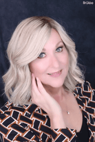 Eileen 12" Remy Human Hair Lace Front Wig by PUSH | Hand Tied - Wig Studio 1