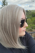 Eileen 14" | Remy Human Hair Lace Front Wig by PUSH | Hand Tied - Wig Studio 1