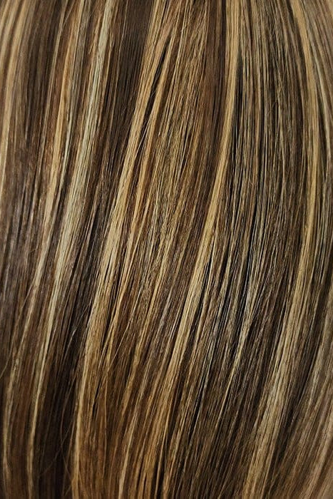 Belle | A base of rich brown, complemented by highlights in both light brown and medium ash blonde, creating a multi-dimensional and natural-looking effect, adding depth and warmth to the overall color.