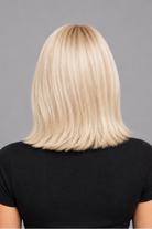 Glacial | A cool-toned light ash blonde color with light brown rooting, boasting sophistication and confidence.