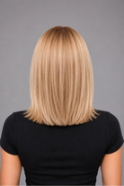 Brûlée | Natural ash blonde with highlights of golden blonde with a medium to dark ash brown root, creating a multi-dimensional and natural color that blends cool and warm tones.