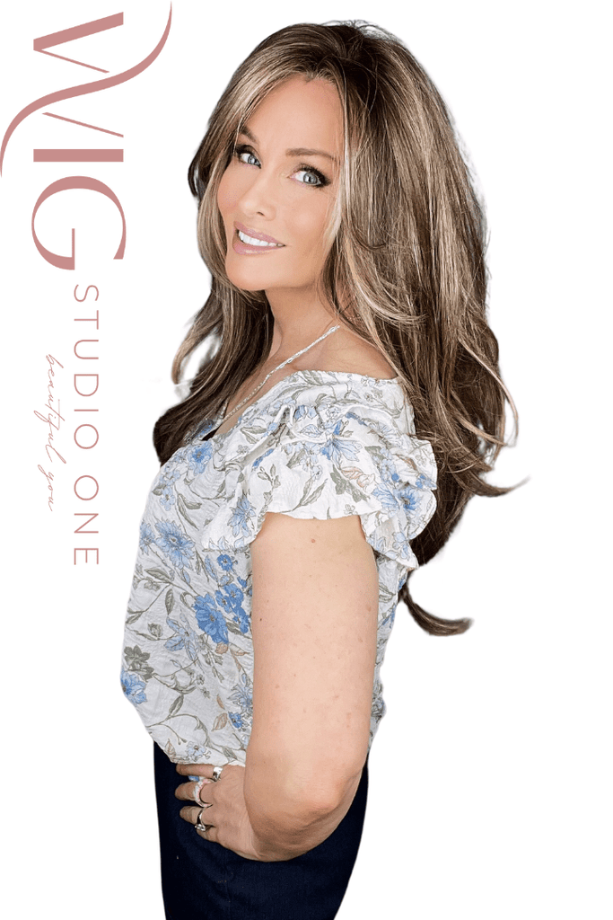 Feature Length by Raquel Welch | HF Synthetic Lace Front Wig | Mono Top - Wig Studio 1
