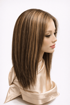 Gisele Human Hair Wig by PUSH in color Belle Front View