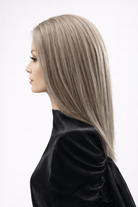 Gisele Human Hair Wig by PUSH in color Sage Left Side View