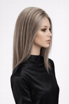 Gisele Human Hair Wig by PUSH in color Sage Right Side View