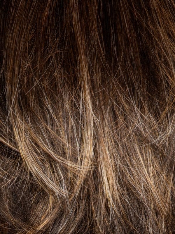 Chocolate Twist | Cappuccino base with coppery blonde highlights and tipped ends