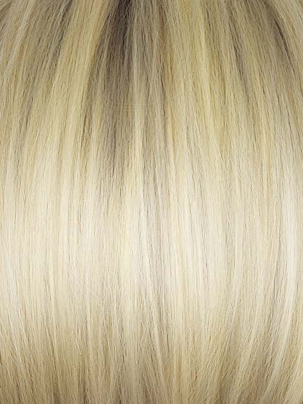 NM Light Ash Blond-R | A chic cream ash blonde with natural ash brown and white-grey roots blending into soft ash, pearl, and ivory blonde tones. Multi-dimensional and elegant, this shade offers a modern, sophisticated finish.