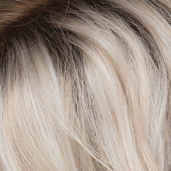 SILVERSUNRT8 | Iced Blonde Dusted with Soft Sand & Golden Brown Roots