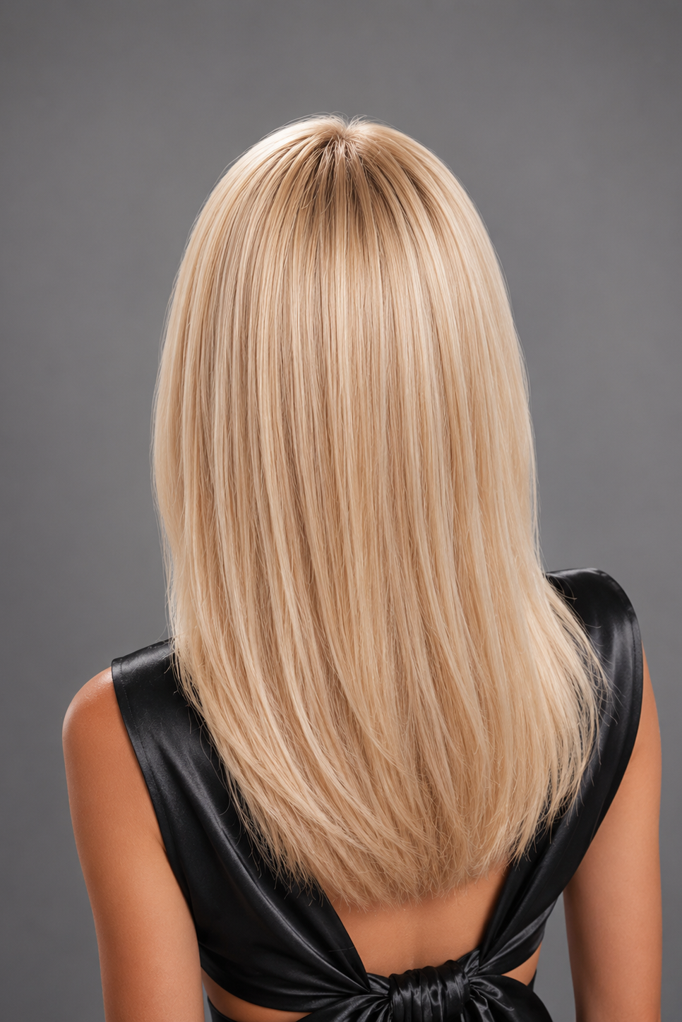 Fleur Blonde | This shade features light buttery blonde hues delicately layered with cooler beige and champagne notes, with soft blended rooting.