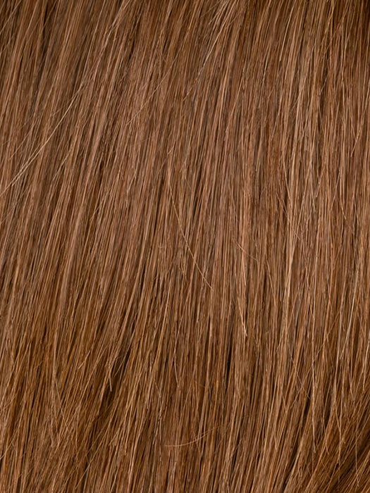 CHOCOLATE ROOTED 830.9.6 | Medium Brown Blended with Light Auburn Medium Warm Brown and Dark Brown Blend with Shaded Roots